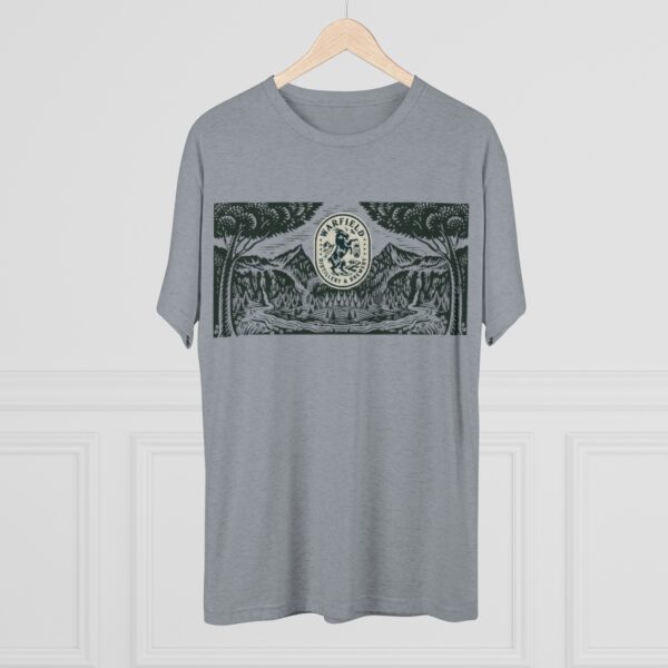 Warfield Distillery & Brewery Landscape Men's Tri-Blend T-Shirt - Image 6