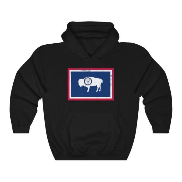 Bad Joker Brewing Wyoming Flag Hoodie - Image 3