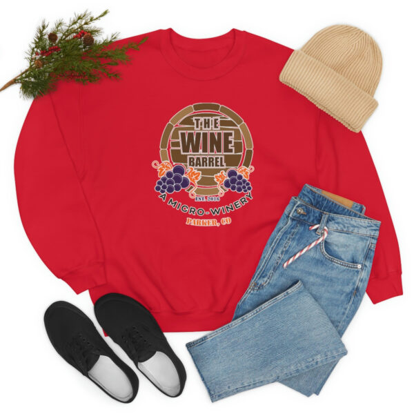 The Wine Barrel Unisex Heavy Blend™ Crewneck Sweatshirt - Image 35