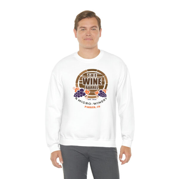 The Wine Barrel Unisex Heavy Blend™ Crewneck Sweatshirt - Image 5