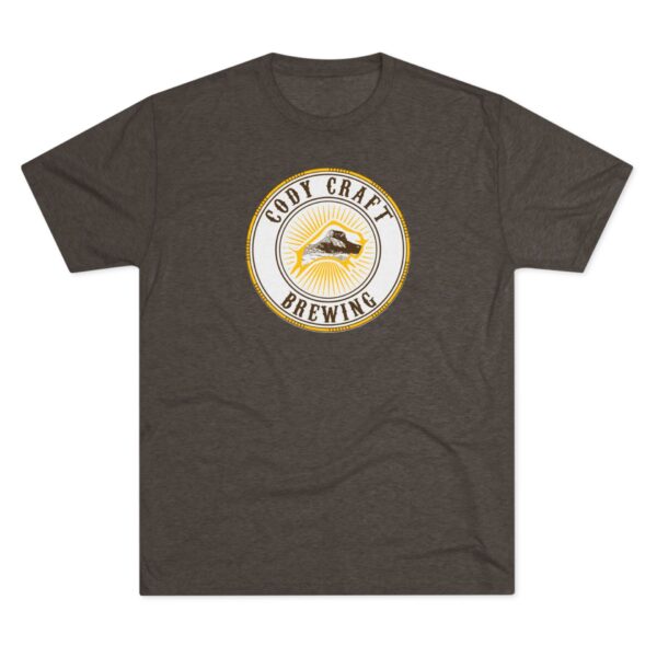 Cody Craft Brewing Unisex Tri-Blend Crew Tee - Image 2