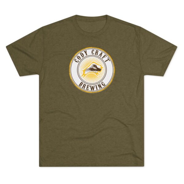 Cody Craft Brewing Unisex Tri-Blend Crew Tee - Image 3